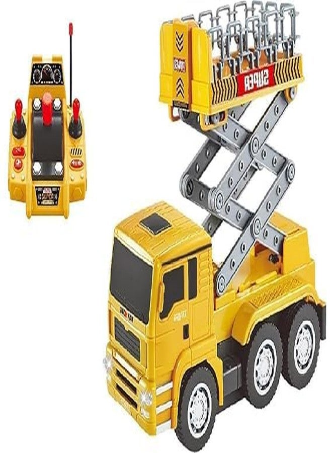 VIKINGS Lift Bucket Remote Control 6-Channel Remote Control Multi-Function Console Light Music Mixing Dump Truck - Image 1